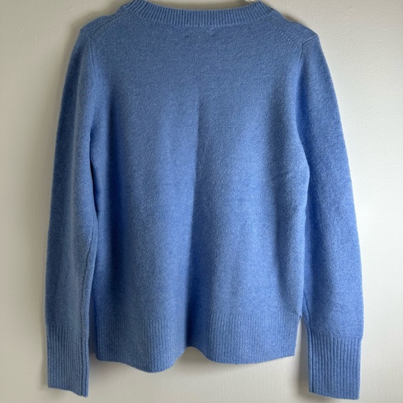 J.Crew Women's Pullover Blue Extra Soft Knit Long Sleeve Sweater- Size XS NWT - Picture 8 of 11